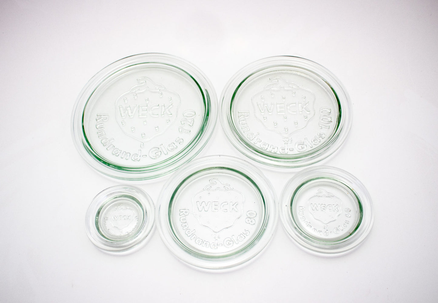 Weck Glass Jars Canada - Glass lids